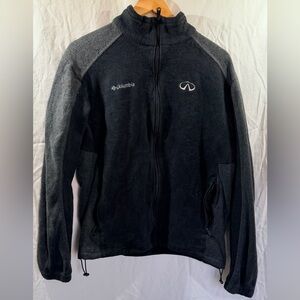 Columbia Classic Black Fleece Jacket